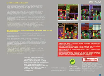 Tetris Attack (Europe) (En,Ja) box cover back